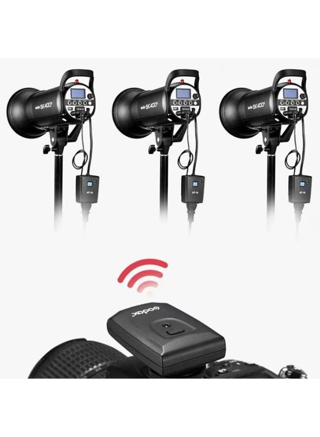 Godox AT-16 Wireless Flasher 16 Channel Flash Receiver Camera Universal Trigger Transmitter - Image 3